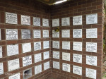 Scottburgh Cemetery grave wall of remembrance (1)