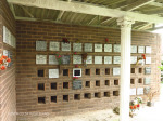 Scottburgh Cemetery grave wall of remembrance
