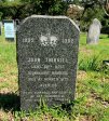 Stanger Cemetery - Grave Lt John Thirkill 88th Regt Connaught Rangers - at Herwen 1878 aged 28