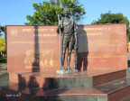 Stanger -  Ghandi Statue - cnr Mahatma Gandi & Albert Luthuli - S29.20.268 E 3.17.494