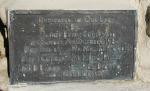 Stanger - Queen of the Holy Rosary Catholic Church - Cnr Russell & Curtiss - Plaque -  S 29.20.450 E 31.17  (2)