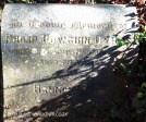 Sydenham St John with St Raphael grave Philip and Hannah Dyer