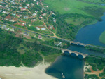 Umgababa road and rail bridge from air (1)
