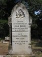 Umhlali Cemetery - grave - John & Isabella Burne