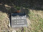 Umhlali Cemetery - grave - John Noel Moll 2006