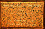 Umhlanga Country Club - Foundation Stone - Mayor RS Douglas - 1971