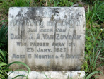 Verulam Cemetery grave David Van Zuydam