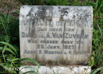 Verulam Cemetery grave  David van Zuydam.
