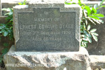 Verulam Cemetery grave Ernest Dykes 1920