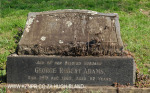Verulam Cemetery grave  George Adams