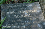 Verulam Cemetery grave John Crawford Dougall