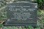 Verulam Cemetery grave Joyce & Jimmy Groom