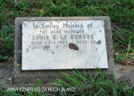 Verulam Cemetery grave Louis Le Brass