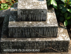 Verulam Cemetery grave  Mary Barbot