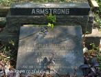 Verulam Cemetery grave  Robert Gillespie Armstrong and Sylvia