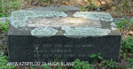 Verulam Cemetery grave  unknown angase