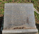 Verulam Cemetery grave  unreadable  .