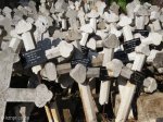 Oakford Priory - Graveyard & Memorials - Uprooted crosses (5)