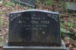 Westville-Cemetery-grave-Alma-Lydia-Piper-1975-81