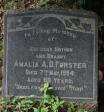 Westville-Cemetery-grave-Amalia-Forster-1954-121
