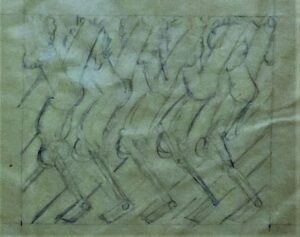 mary Stainbank sketch for Magudu sculpture